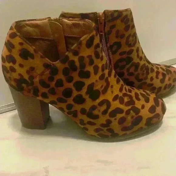 Leopard Print Bootie - Picture 1 of 6